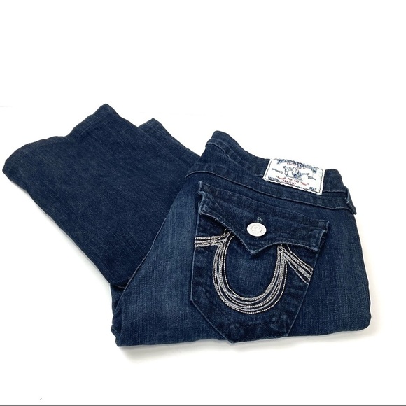 True Religion Dark Wash Straight Jeans – SZ 28 - Picture 7 of 13